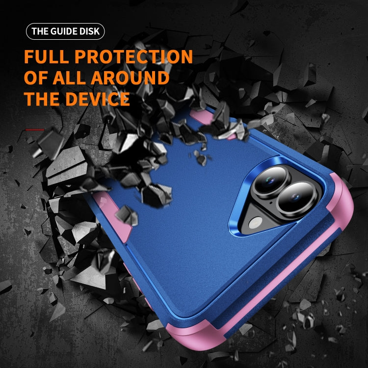 For iPhone 16 Plus Commuter Shockproof TPU + PC Phone Case(Royal Blue+Pink) - iPhone 16 Plus Cases by PMC Jewellery | Online Shopping South Africa | PMC Jewellery | Buy Now Pay Later Mobicred