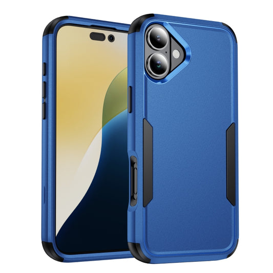 For iPhone 16 Plus Commuter Shockproof TPU + PC Phone Case(Royal Blue+Black) - iPhone 16 Plus Cases by PMC Jewellery | Online Shopping South Africa | PMC Jewellery | Buy Now Pay Later Mobicred