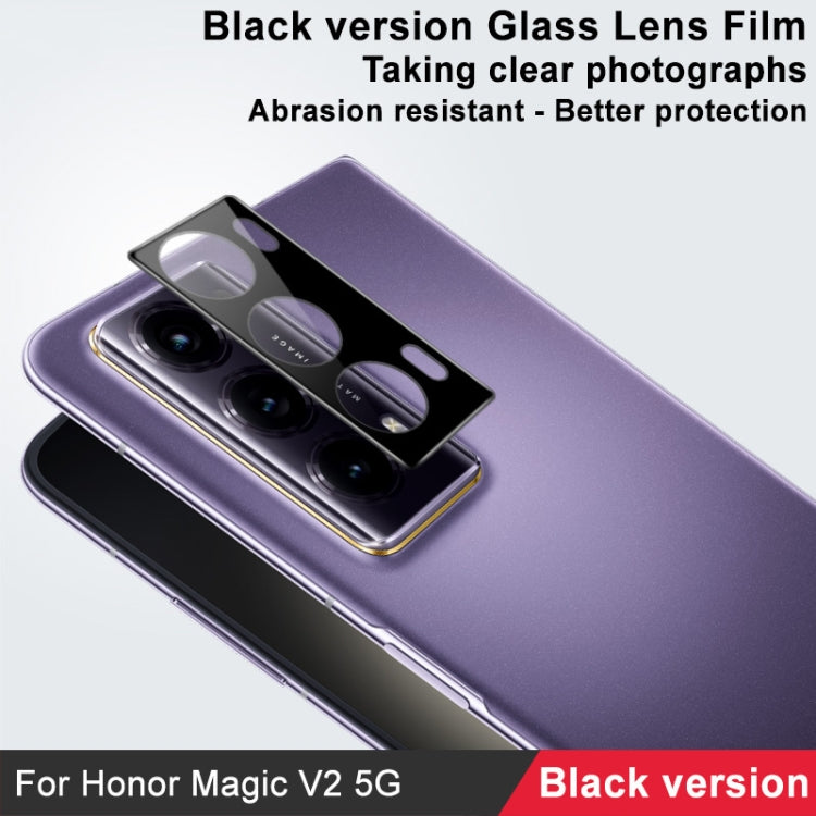 For Honor Magic V2 5G IMAK Rear Camera Lens Glass Film Black Version - Other by imak | Online Shopping South Africa | PMC TechLife | Buy Now Pay Later Mobicred