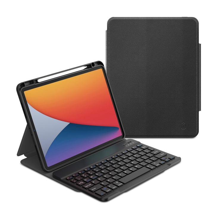 For iPad 10.2 2021 / Air 2019 WiWU Skin Feel Magnetic Detachable Keyboard Tablet Case(Black) - For iPad Air by WIWU | Online Shopping South Africa | PMC Jewellery