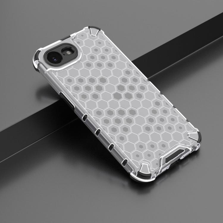 For iPhone 16e Honeycomb Shockproof Phone Case(White) - iPhone 16e Cases by PMC TechLife | Online Shopping South Africa | PMC TechLife | Buy Now Pay Later Mobicred