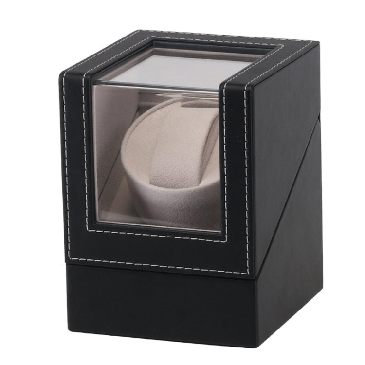 Leather Single Watch Box Electric Motor Watch Shaker Automatic Watch Shaker, US Plug - free shipping - PMC TechLife - Order now!