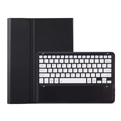 For Samsung Galaxy Tab S9+ A810B Pen Slot Detachable Bluetooth Keyboard Leather Tablet Case(Black+White) - Samsung Keyboard by PMC Jewellery | Online Shopping South Africa | PMC Jewellery