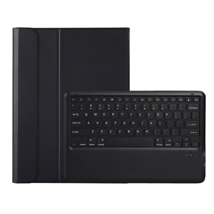 For Samsung Galaxy Tab S9 FE+ A810B Pen Slot Detachable Bluetooth Keyboard Leather Tablet Case(Black) - Samsung Keyboard by PMC Jewellery | Online Shopping South Africa | PMC Jewellery