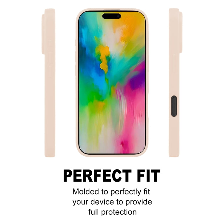 For iPhone 16 Pro Max GOOSPERY SOFT FEELING Liquid TPU Soft Phone Case(Apricot) - iPhone 16 Pro Max Cases by GOOSPERY | Online Shopping South Africa | PMC Jewellery | Buy Now Pay Later Mobicred