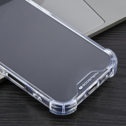 For iPhone 16 Plus MERCURY GOOSPERY SUPER Four-Corner Shockproof TPU Phone Case(Transparent) - iPhone 16 Plus Cases by GOOSPERY | Online Shopping South Africa | PMC Jewellery | Buy Now Pay Later Mobicred