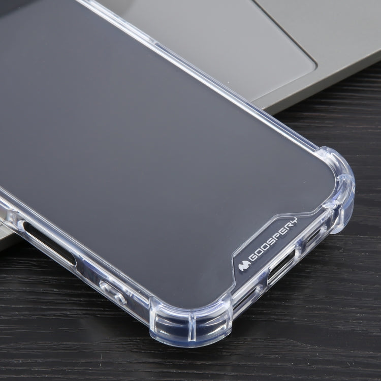 For iPhone 16 MERCURY GOOSPERY SUPER Four-Corner Shockproof TPU Phone Case(Transparent) - iPhone 16 Cases by GOOSPERY | Online Shopping South Africa | PMC Jewellery | Buy Now Pay Later Mobicred