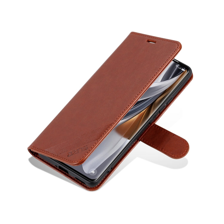 For Huawei Pura 70 Pro / 70 Pro+ AZNS Sheepskin Texture Flip Leather Phone Case(Brown) - free shipping - PMC TechLife - Order now!