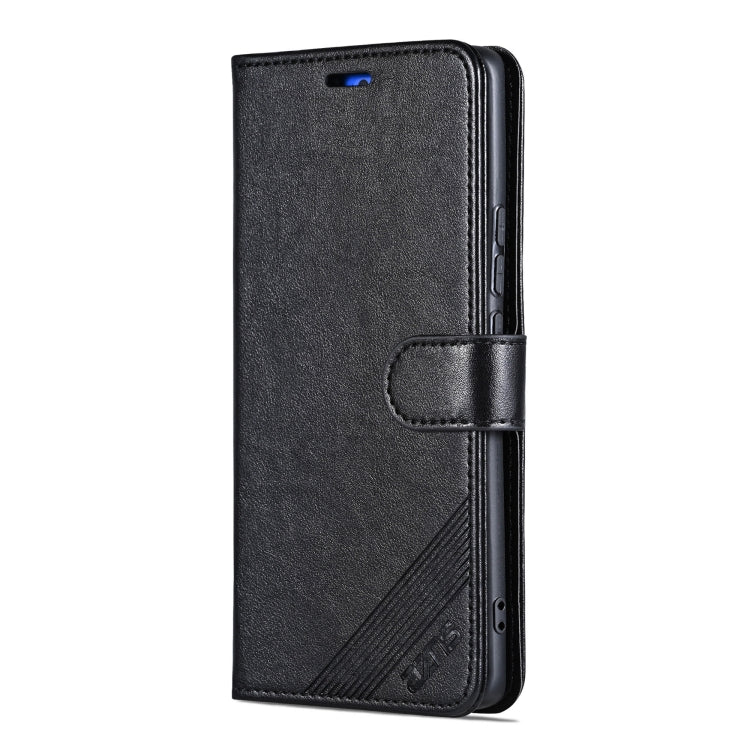 For Huawei Pura 70 Ultra AZNS Sheepskin Texture Flip Leather Phone Case(Black) - Huawei Cases by AZNS | Online Shopping South Africa | PMC Jewellery | Buy Now Pay Later Mobicred