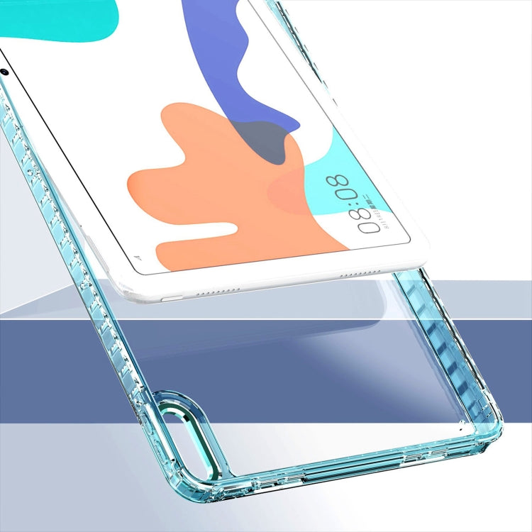 For Huawei MatePad 10.4 Clear Acrylic Shockproof Tablet Case(Purple) - Huawei by PMC TechLife | Online Shopping South Africa | PMC TechLife | Buy Now Pay Later Mobicred