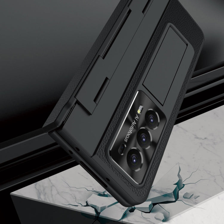 For Honor Magic V2 Shield Series Integrated Folding Phone Case(Pink) - Honor Cases by PMC TechLife | Online Shopping South Africa | PMC TechLife | Buy Now Pay Later Mobicred