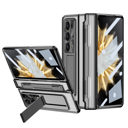 For Honor Magic V2 Phantom Armor Series Integrated Folding Phone Case(Black) - Honor Cases by PMC Jewellery | Online Shopping South Africa | PMC Jewellery | Buy Now Pay Later Mobicred