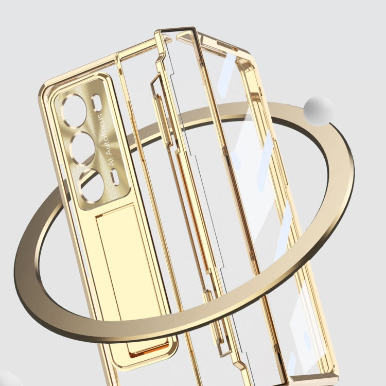 For Honor Magic V2 Phantom Armor Series Integrated Folding Phone Case(Blue) - Honor Cases by PMC TechLife | Online Shopping South Africa | PMC TechLife | Buy Now Pay Later Mobicred