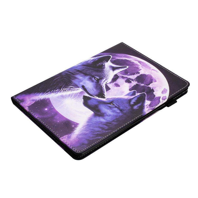 For Lenovo Tab M10 HD Gen 2 Sewing Litchi Texture Smart Leather Tablet Case(Wolf) - Lenovo by PMC TechLife | Online Shopping South Africa | PMC TechLife | Buy Now Pay Later Mobicred