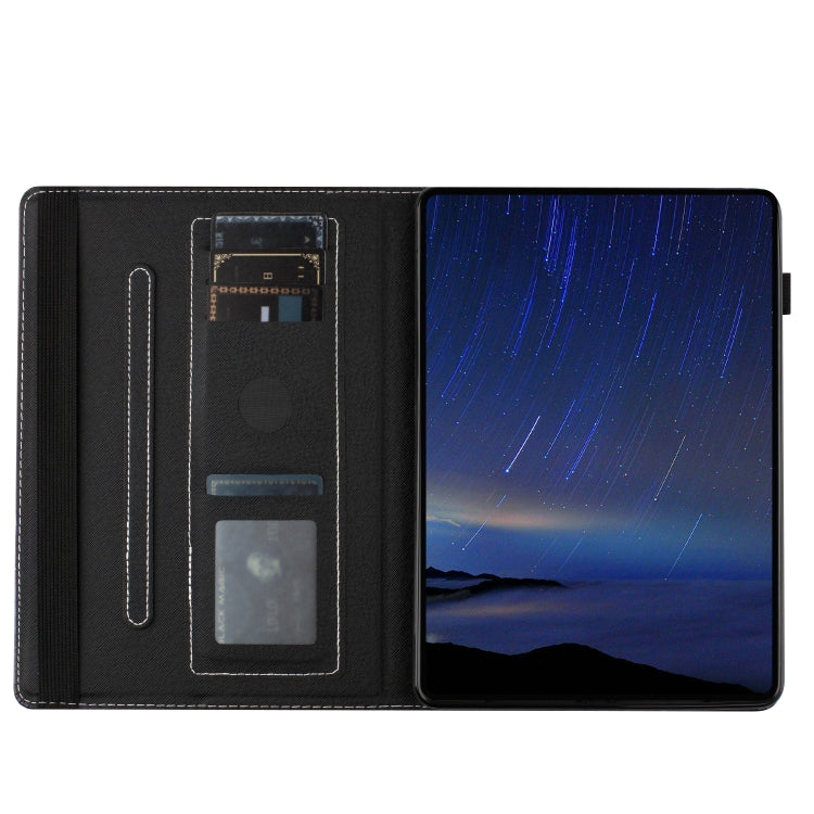 For Huawei MediaPad T3 10 Sewing Litchi Texture Smart Leather Tablet Case(Smiling Face) - Huawei by PMC TechLife | Online Shopping South Africa | PMC TechLife | Buy Now Pay Later Mobicred