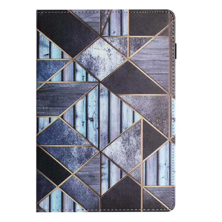 For Huawei MediaPad T3 10 Sewing Litchi Texture Smart Leather Tablet Case(Marble) - Huawei by PMC TechLife | Online Shopping South Africa | PMC TechLife | Buy Now Pay Later Mobicred