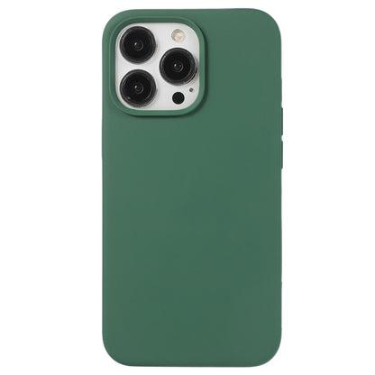 For iPhone 15 Pro Max Liquid Silicone Phone Case(Clover Green) - iPhone 15 Pro Max Cases by PMC Jewellery | Online Shopping South Africa | PMC Jewellery