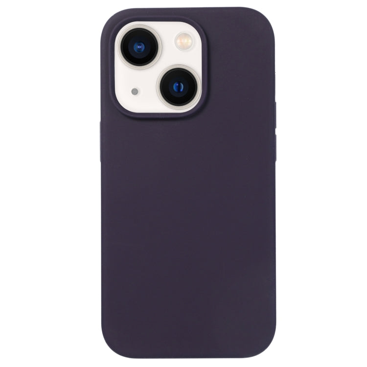 For iPhone 13 Liquid Silicone Phone Case(Berry Purple) - iPhone 13 Cases by PMC Jewellery | Online Shopping South Africa | PMC Jewellery