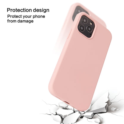 For iPhone 12 / 12 Pro Liquid Silicone Phone Case(Antique White) - iPhone 12 / 12 Pro Cases by PMC Jewellery | Online Shopping South Africa | PMC Jewellery