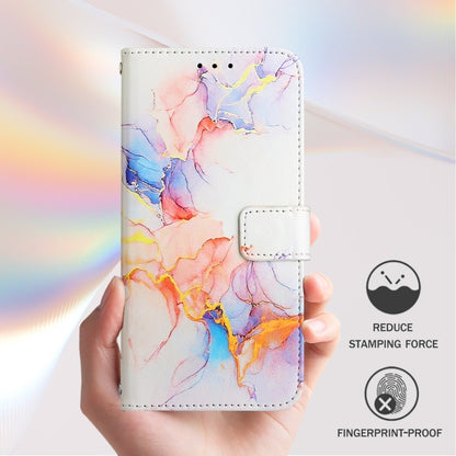 For Honor Magic6 Pro PT003 Marble Pattern Flip Leather Phone Case(Marble White) - Honor Cases by PMC Jewellery | Online Shopping South Africa | PMC Jewellery | Buy Now Pay Later Mobicred