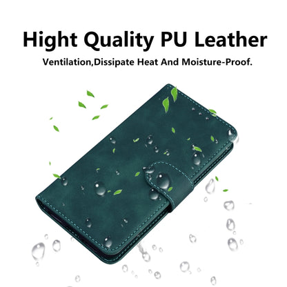 For Honor Magic6 Pro Skin Feel Pure Color Flip Leather Phone Case(Green) - Honor Cases by PMC Jewellery | Online Shopping South Africa | PMC Jewellery | Buy Now Pay Later Mobicred