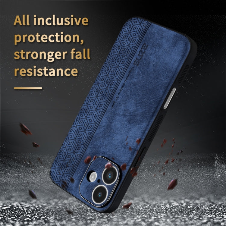 For iPhone 16 Plus AZNS 3D Embossed Skin Feel Phone Case(Sapphire Blue) - iPhone 16 Plus Cases by AZNS | Online Shopping South Africa | PMC Jewellery | Buy Now Pay Later Mobicred