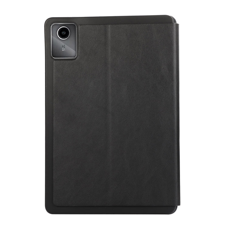 For Lenovo Tab M11 / Xiaoxin Pad 11 2024 PU Flip Tablet Protective Leather Tablet Case(Black) - Lenovo by PMC Jewellery | Online Shopping South Africa | PMC Jewellery | Buy Now Pay Later Mobicred