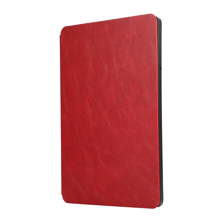 For Lenovo Tab M11 / Xiaoxin Pad 11 2024 PU Flip Tablet Protective Leather Tablet Case(Red) - Lenovo by PMC Jewellery | Online Shopping South Africa | PMC Jewellery | Buy Now Pay Later Mobicred