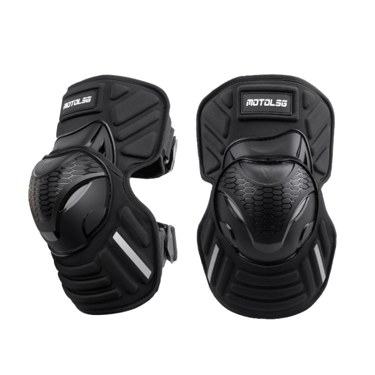 Motolsg MT03 Motorcycle Bicycle Riding Protective Gear 2 in 1 Knee Pads - Protective Gear by MOTOLSG | Online Shopping South Africa | PMC Jewellery | Buy Now Pay Later Mobicred
