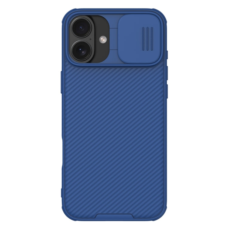 For iPhone 16 Plus NILLKIN CamShield Pro PC Phone Case(Blue) - free shipping - PMC Jewellery - Order now!
