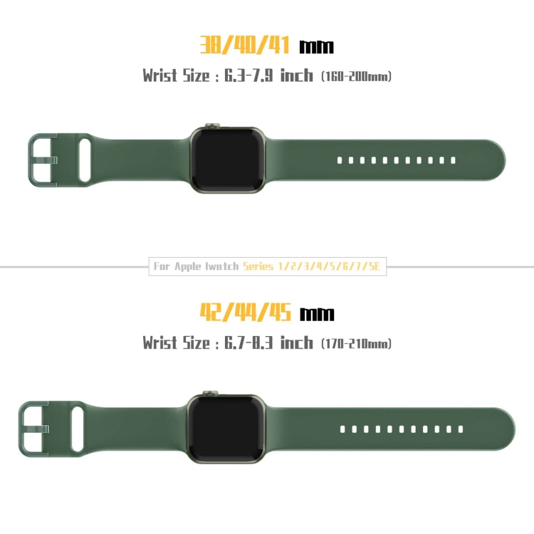 For Apple Watch 38mm Pin Buckle Silicone Watch Band(Clover) - free shipping - PMC TechLife - Order now!