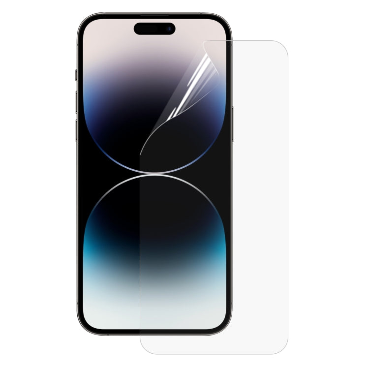 For iPhone 15 Pro Full Screen Protector Explosion-proof Hydrogel Film - iPhone 15 Pro Tempered Glass by PMC Jewellery | Online Shopping South Africa | PMC Jewellery