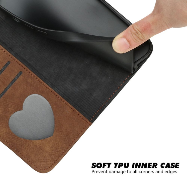 For iPhone 16 Side Buckle Double Fold Hand Strap Leather Phone Case(Brown) - iPhone 16 Cases by PMC TechLife | Online Shopping South Africa | PMC TechLife | Buy Now Pay Later Mobicred