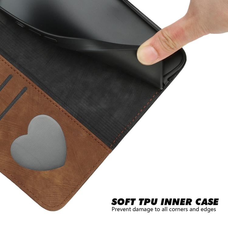 For iPhone 17 Pro Max Side Buckle Double Fold Hand Strap Leather Phone Case(Brown) - free shipping - PMc TechLife - Order now!
