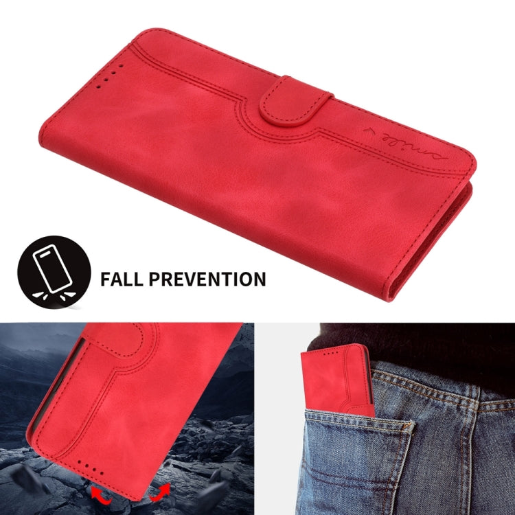 For iPhone 16 Pro Max Heart Pattern Skin Feel Leather Phone Case(Red) - iPhone 16 Pro Max Cases by PMC TechLife | Online Shopping South Africa | PMC TechLife | Buy Now Pay Later Mobicred