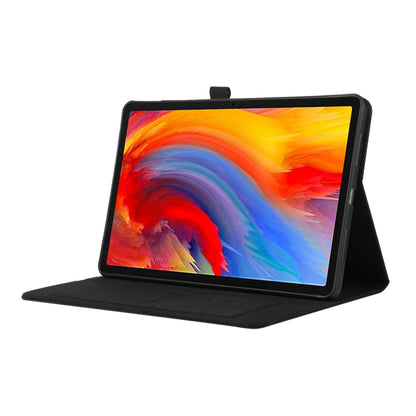 For Lenovo Tab M11 / Xiaoxin Pad 11 2024 Horizontal Flip TPU + Fabric PU Leather Tablet Case(Black) - Lenovo by PMC Jewellery | Online Shopping South Africa | PMC Jewellery | Buy Now Pay Later Mobicred