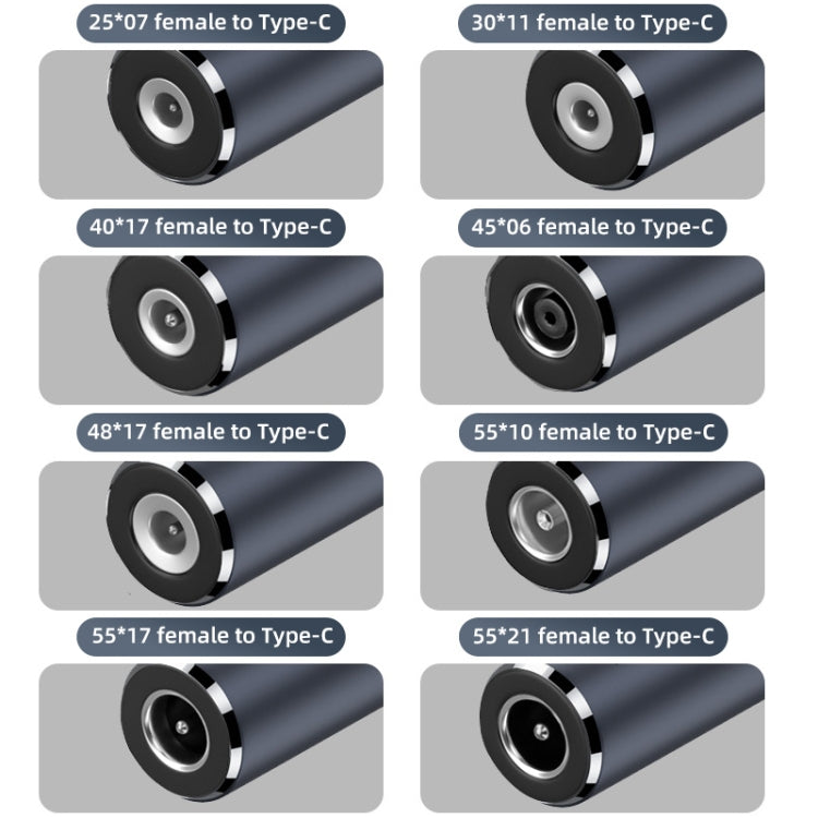 Lenovo Big Square Female to USB-C / Type-C Male 100W Computer Charging Adapter Connector - For Lenovo by PMC TechLife | Online Shopping South Africa | PMC TechLife
