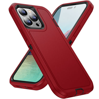 For iPhone 15 Pro Max Life Waterproof Rugged Phone Case(Red + Black) - iPhone 15 Pro Max Cases by PMC Jewellery | Online Shopping South Africa | PMC Jewellery