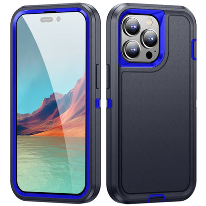 For iPhone 15 Pro Max Life Waterproof Rugged Phone Case(Dark Blue + Royal Blue) - iPhone 15 Pro Max Cases by PMC Jewellery | Online Shopping South Africa | PMC Jewellery