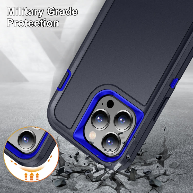 For iPhone 15 Pro Max Life Waterproof Rugged Phone Case(Dark Blue + Royal Blue) - iPhone 15 Pro Max Cases by PMC Jewellery | Online Shopping South Africa | PMC Jewellery