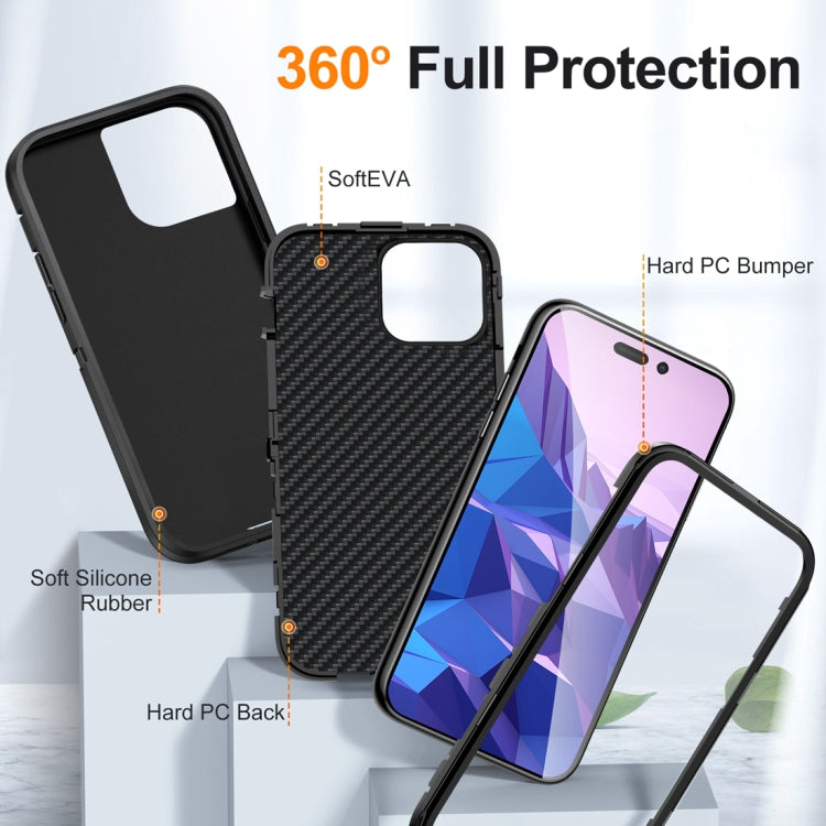 For iPhone 15 Pro Life Waterproof Rugged Phone Case(Black) - iPhone 15 Pro Cases by PMC Jewellery | Online Shopping South Africa | PMC Jewellery | Buy Now Pay Later Mobicred