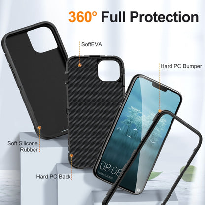 For iPhone 15 Life Waterproof Rugged Phone Case(Black) - iPhone 15 Cases by PMC Jewellery | Online Shopping South Africa | PMC Jewellery