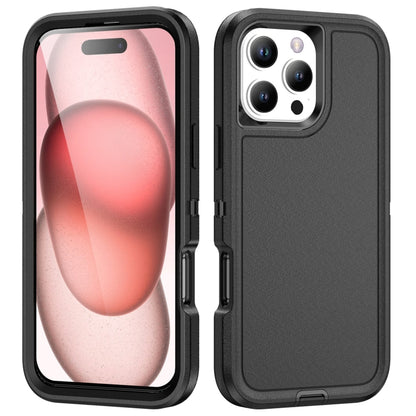 For iPhone 16 Pro Max Life Waterproof Rugged Phone Case(Black) - iPhone 16 Pro Max Cases by PMC Jewellery | Online Shopping South Africa | PMC Jewellery | Buy Now Pay Later Mobicred