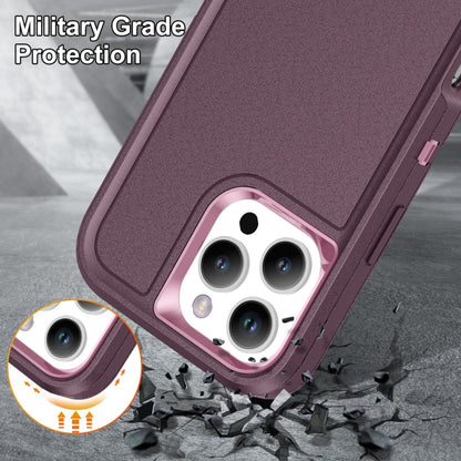 For iPhone 16 Pro Max Life Waterproof Rugged Phone Case(Purple + Pink) - iPhone 16 Pro Max Cases by PMC Jewellery | Online Shopping South Africa | PMC Jewellery | Buy Now Pay Later Mobicred