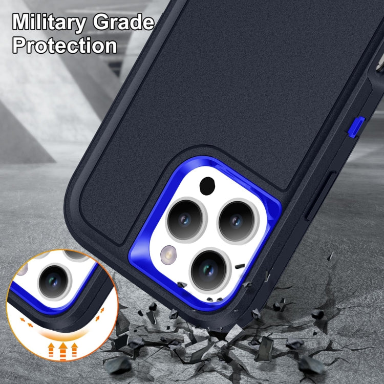 For iPhone 16 Pro Life Waterproof Rugged Phone Case(Dark Blue + Royal Blue) - iPhone 16 Pro Cases by PMC Jewellery | Online Shopping South Africa | PMC Jewellery | Buy Now Pay Later Mobicred