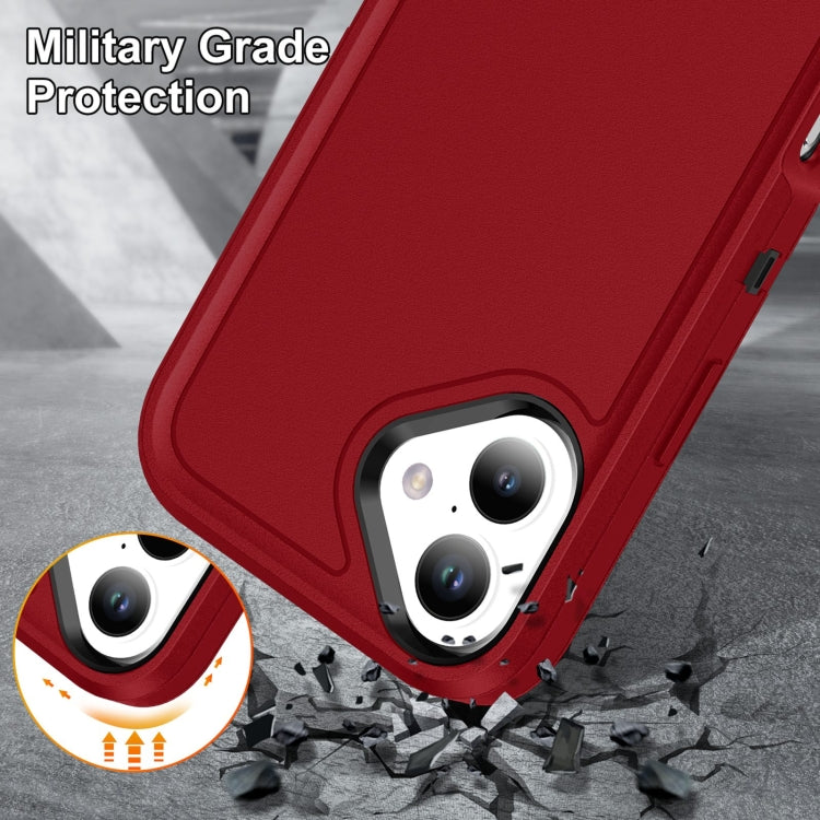 For iPhone 16 Plus Life Waterproof Rugged Phone Case(Red + Black) - iPhone 16 Plus Cases by PMC TechLife | Online Shopping South Africa | PMC TechLife | Buy Now Pay Later Mobicred