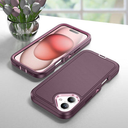 For iPhone 16 Plus Life Waterproof Rugged Phone Case(Purple + Pink) - iPhone 16 Plus Cases by PMC Jewellery | Online Shopping South Africa | PMC Jewellery | Buy Now Pay Later Mobicred