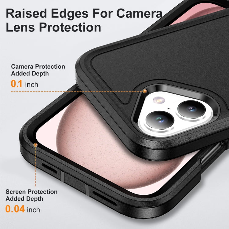 For iPhone 16 Life Waterproof Rugged Phone Case(Black) - iPhone 16 Cases by PMC TechLife | Online Shopping South Africa | PMC TechLife | Buy Now Pay Later Mobicred