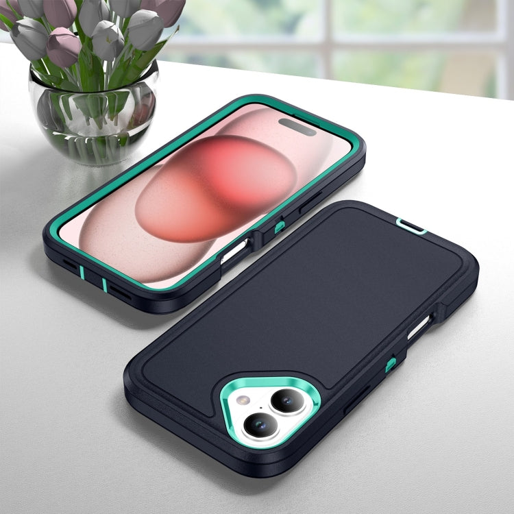 For iPhone 16 Life Waterproof Rugged Phone Case(Dark Blue + Light Blue) - free shipping - PMC TechLife - Order now!