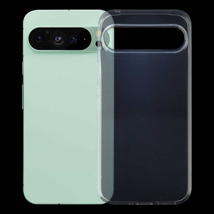 For Google Pixel 9 Pro Ultra-thin Transparent TPU Phone Case - Google Cases by PMC TechLife | Online Shopping South Africa | PMC TechLife | Buy Now Pay Later Mobicred